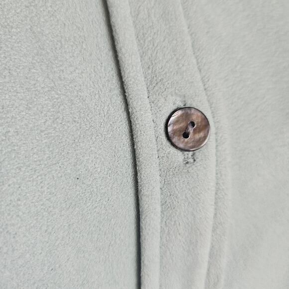 Vtg Mel & Lisa Pant‎ Set Size 8/10 Pastel Blue Minimalist Soft Knit 90s Casual - Picture 4 of 16